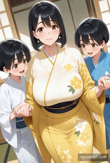 ママとチュッチュ♡KanoMommy mommy kisses-pixiv插画-作品交流服务