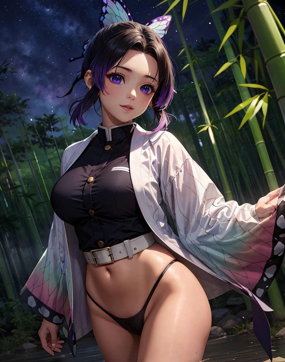 Shinobu Kocho(胡蝶しのぶ)-pixiv插画-作品交流服务