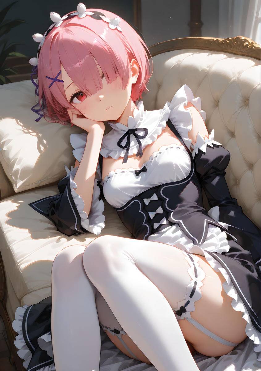 Ram_Re:Zero-pixiv插画-作品交流服务