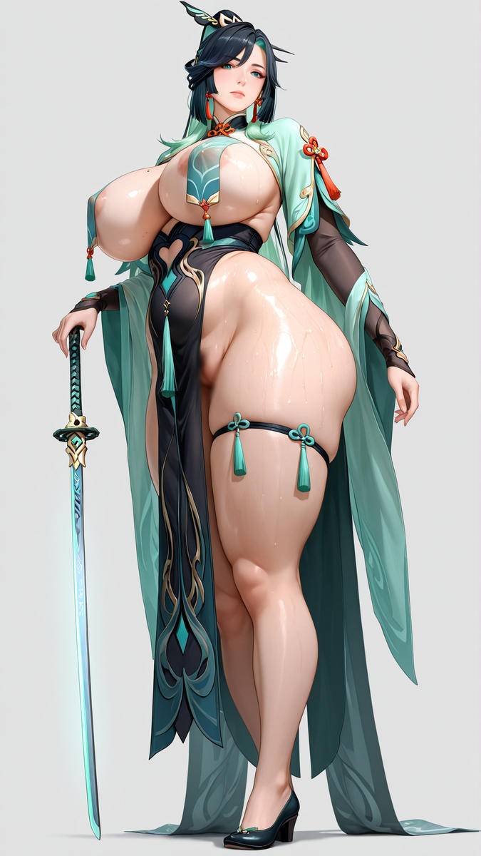 闲云妈妈ママ熟女MILF-pixiv插画-作品交流服务