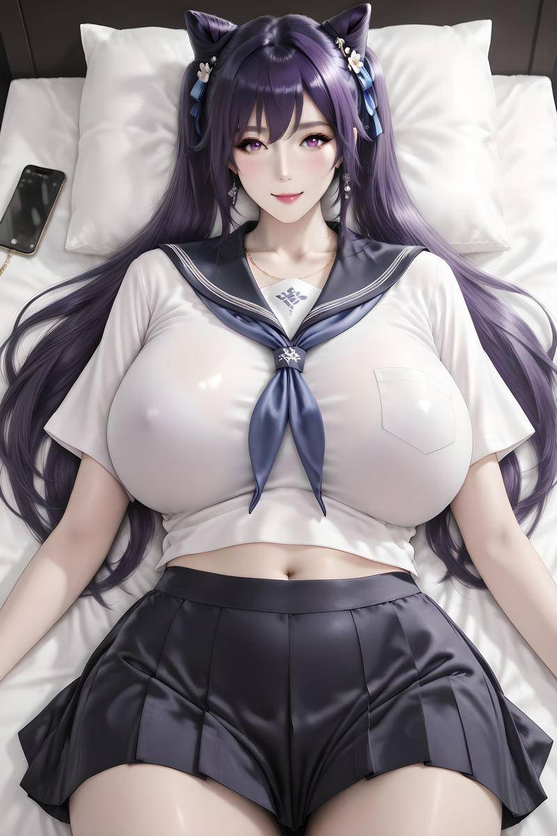 刻晴丨KeQing-pixiv插画-作品交流服务