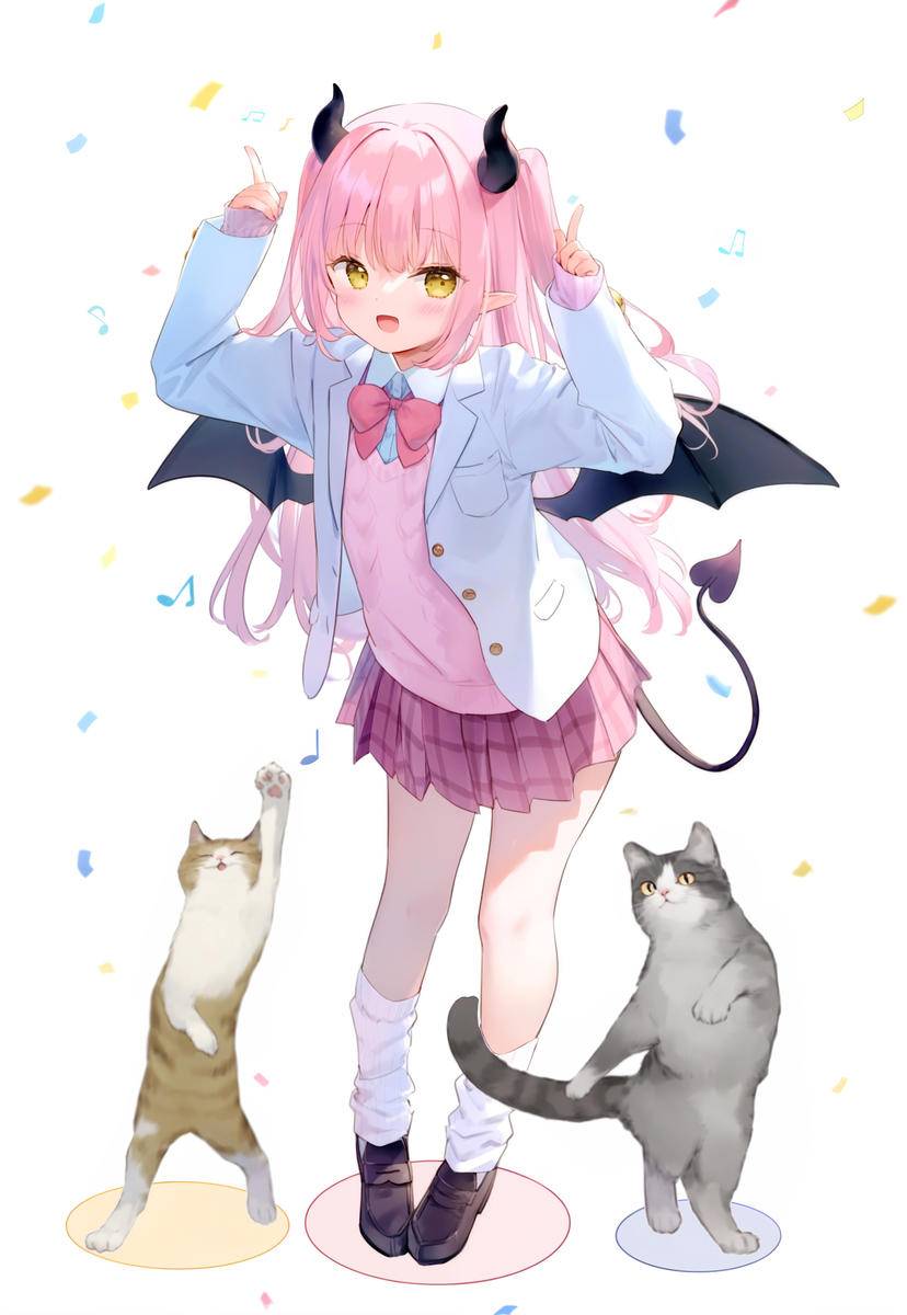 会跳舞的猫猫们-pixiv插画-作品交流服务