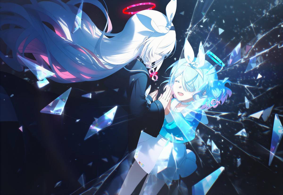 arona&plana-pixiv插画-作品交流服务