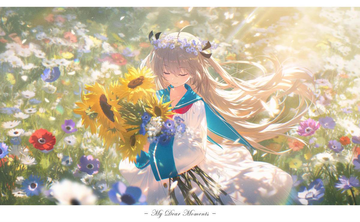 花海-pixiv插画-作品交流服务