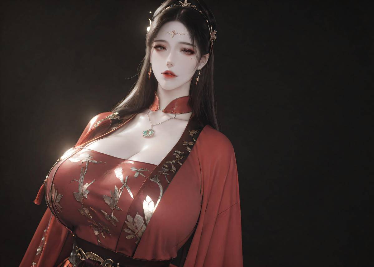 巨乳老板娘2-pixiv插画-作品交流服务