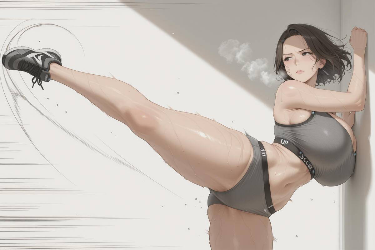 屁股越來越大了~得好好運動才行!-pixiv插画-作品交流服务