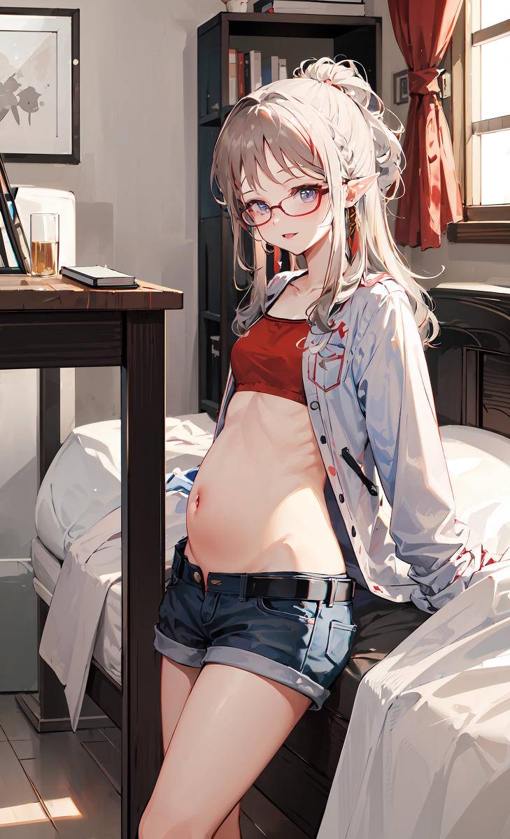 妊娠したのニェンちゃん#3-pixiv插画-作品交流服务