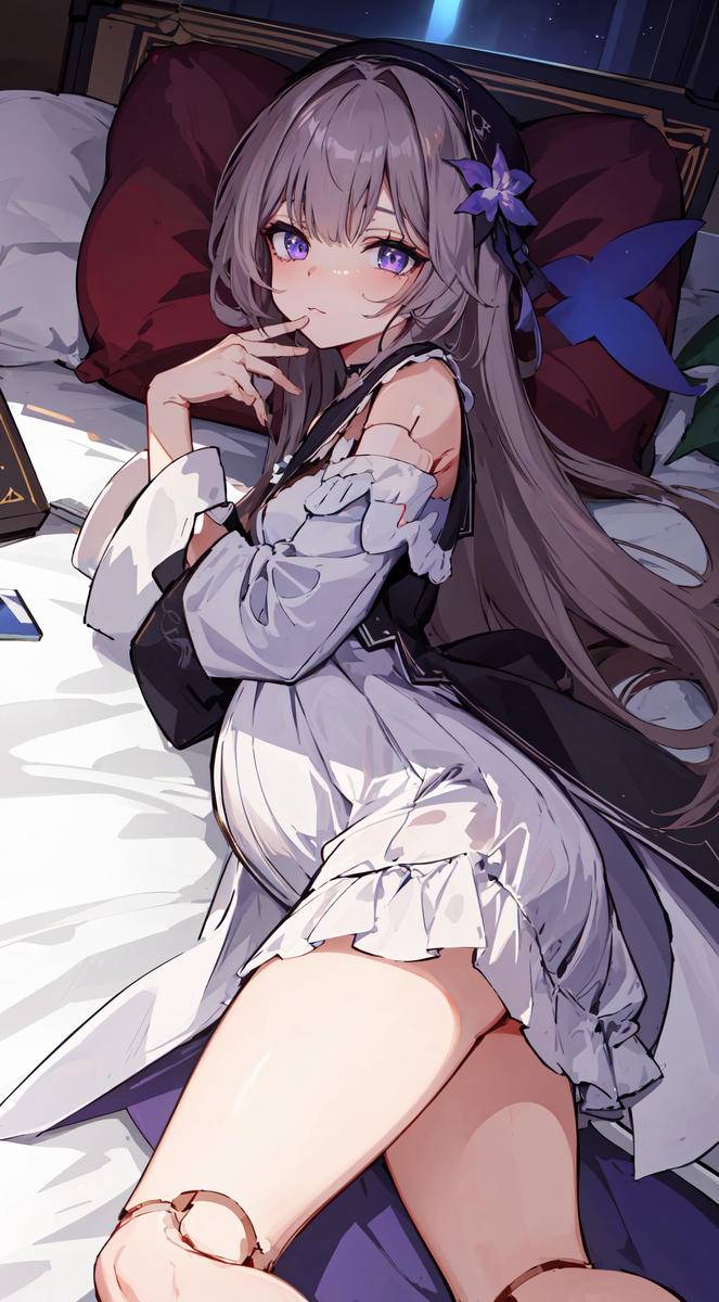 妊娠人形ヘルタの寝る~-pixiv插画-作品交流服务
