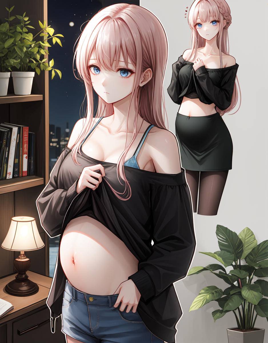 胎内で育まれる新たな命-pixiv插画-作品交流服务
