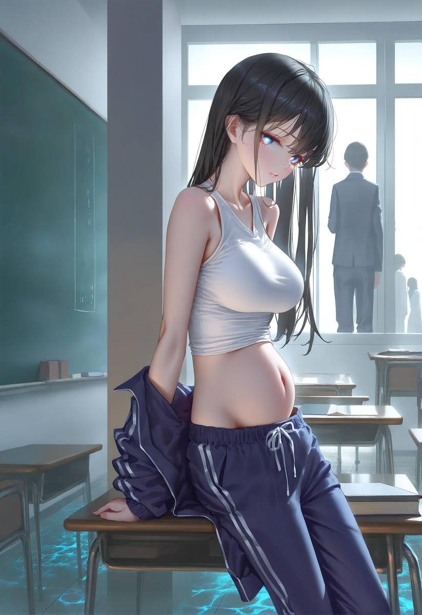高校|教室|彼女|妊娠|透け-pixiv插画-作品交流服务