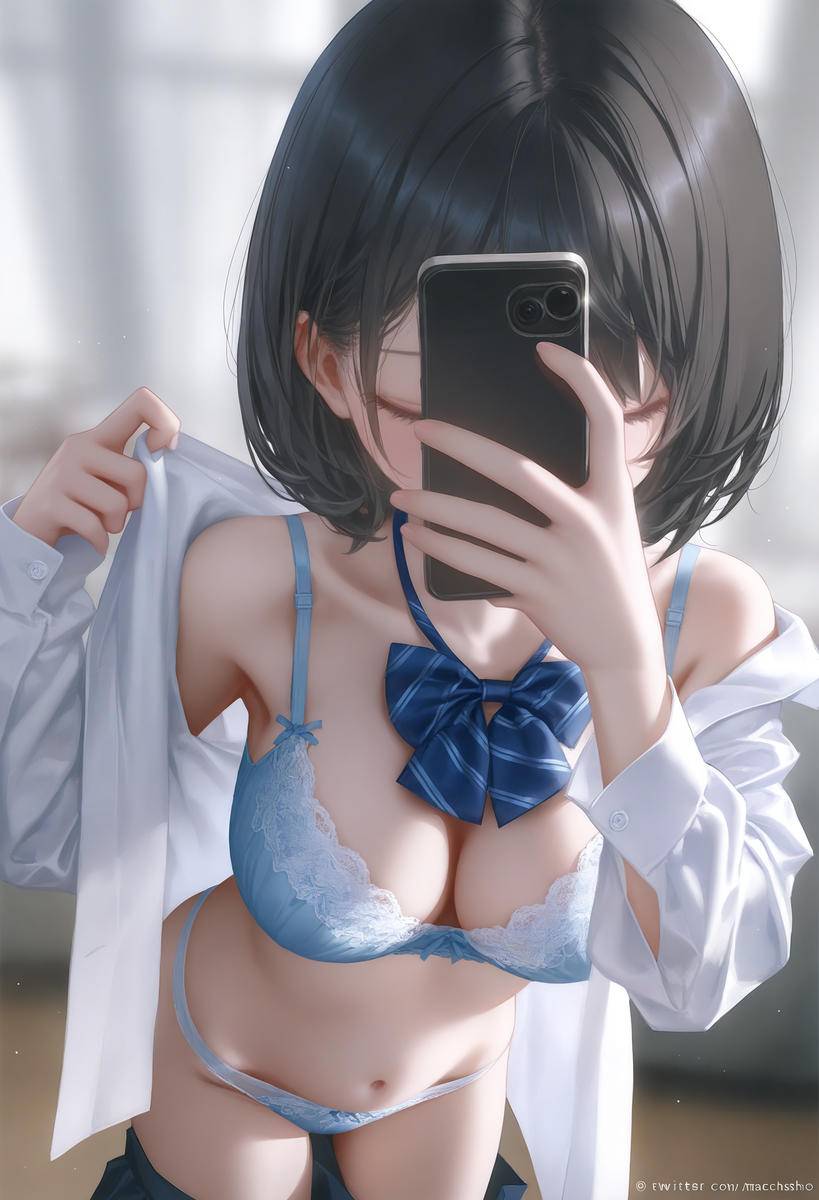 彼女たちの自撮り写真-pixiv插画-作品交流服务