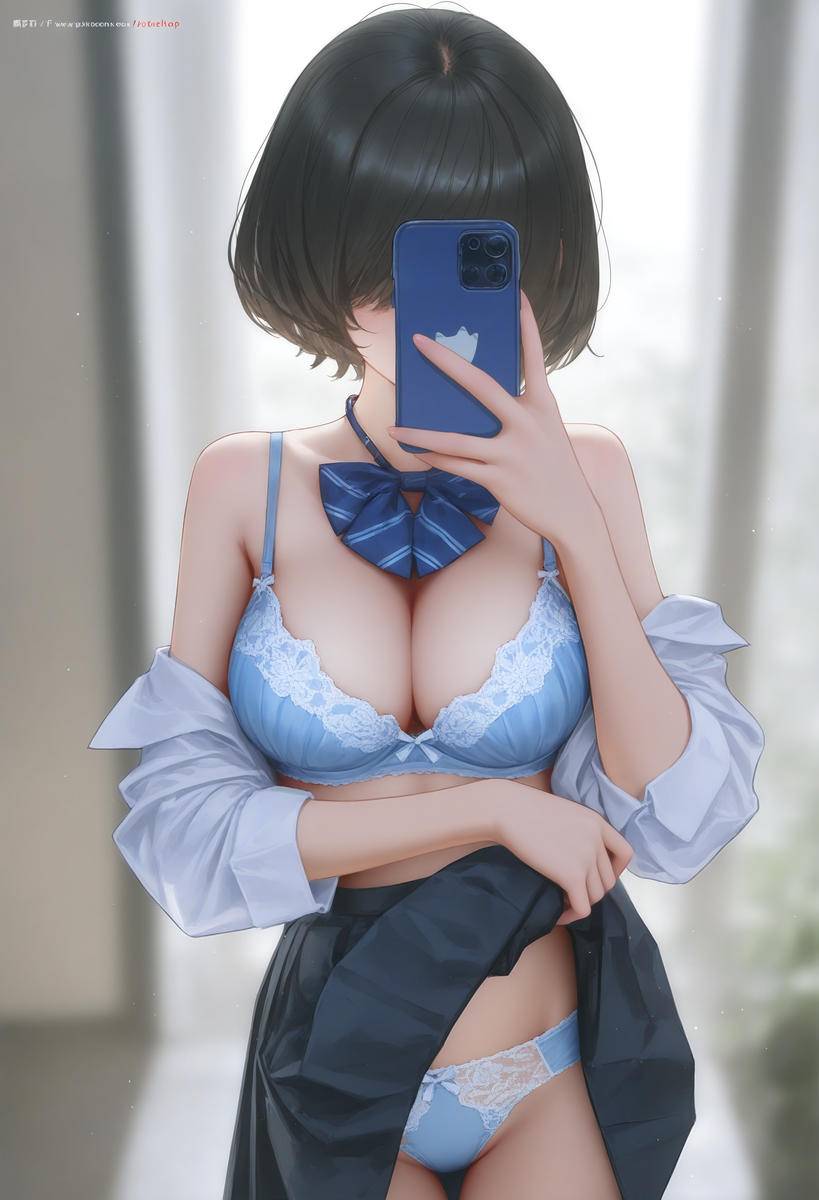 彼女たちの自撮り写真-pixiv插画-作品交流服务