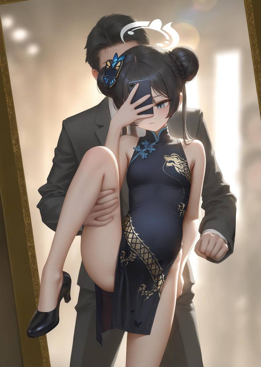 「 先生との一緒に自撮り」-pixiv插画-作品交流服务