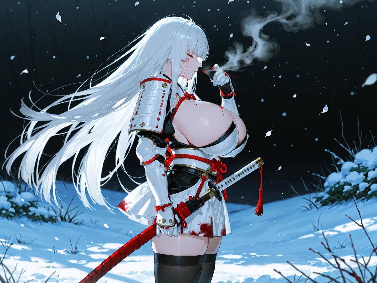 Female Samurai-pixiv插画-作品交流服务