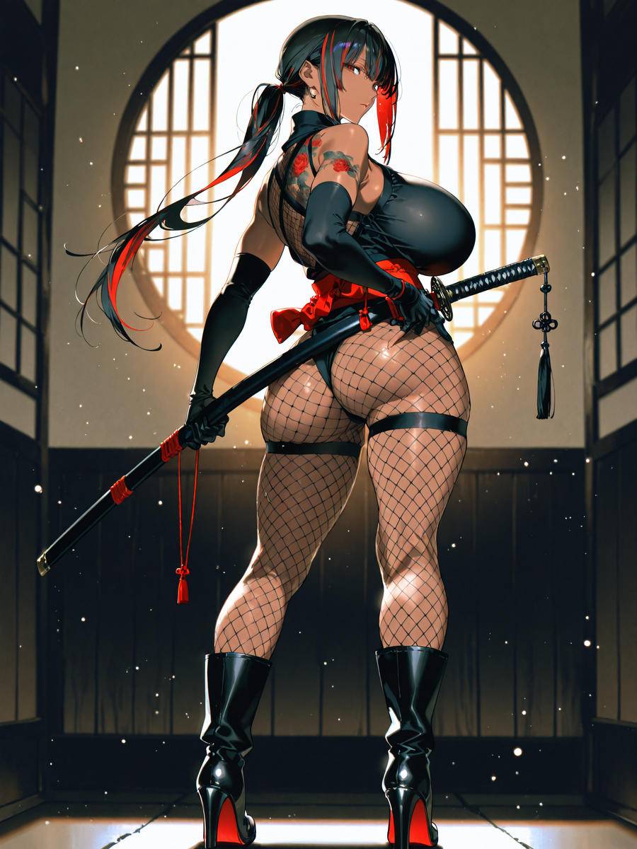 Female Ninja2.0-pixiv插画-作品交流服务