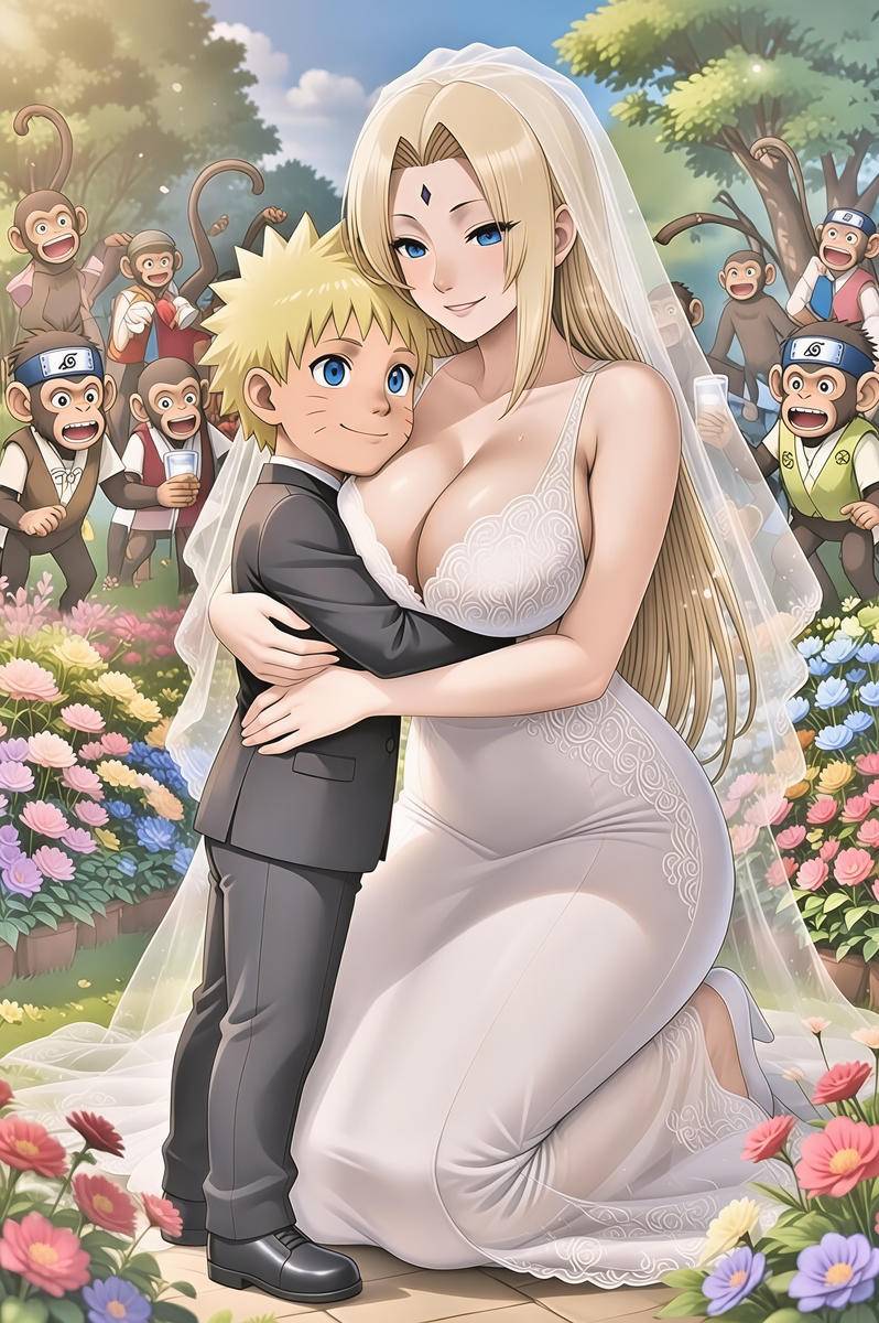 Tsunade & Naruto 11-pixiv插画-作品交流服务