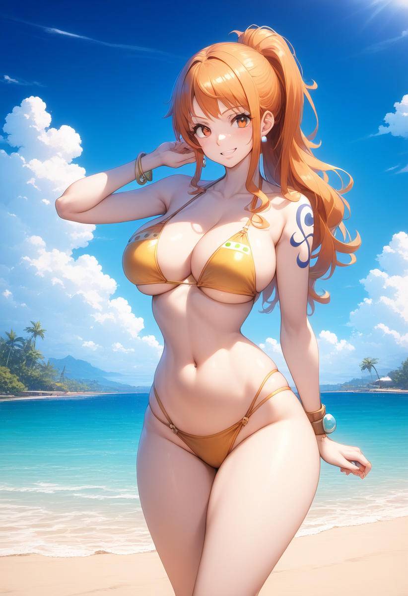 Nami #6-pixiv插画-作品交流服务