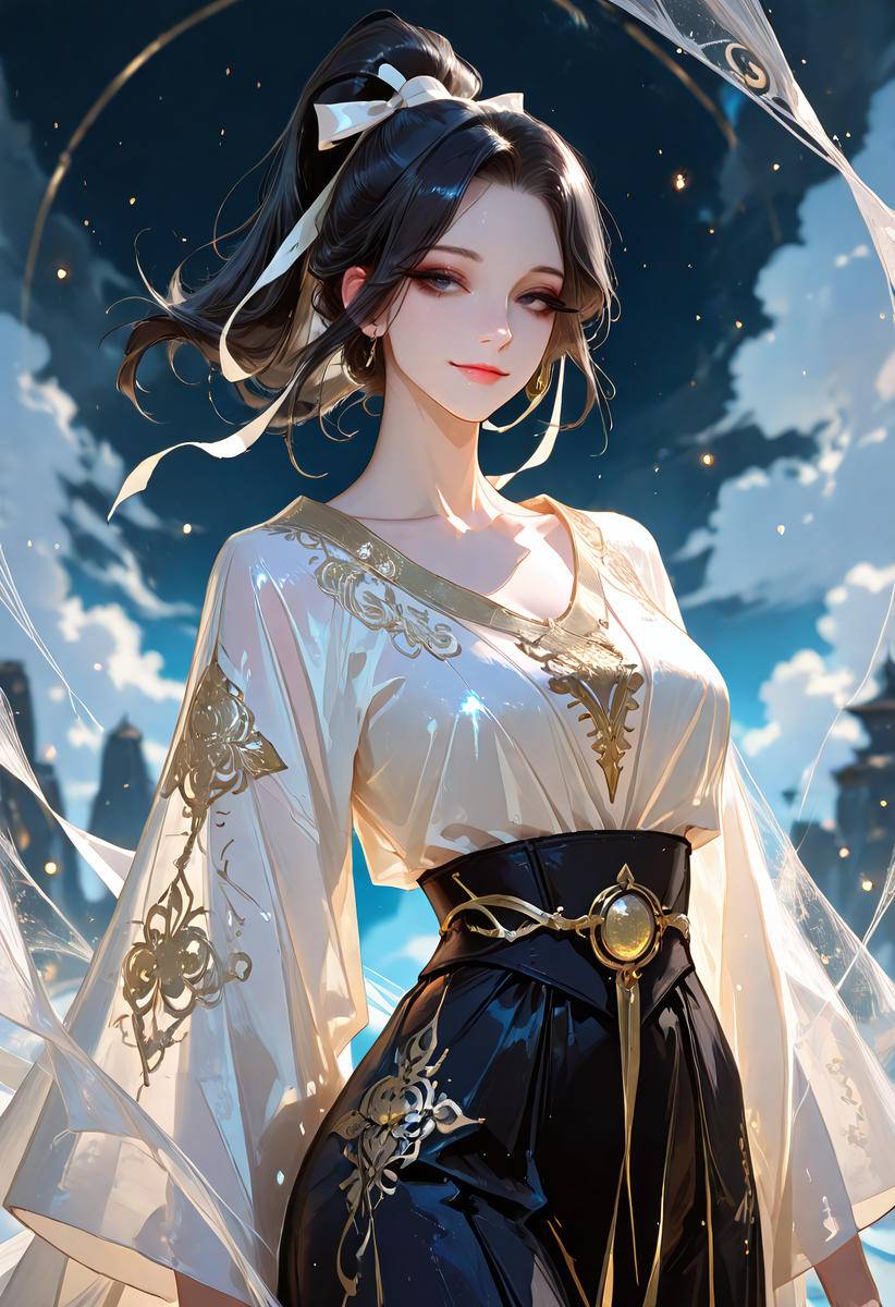 天界少女-pixiv插画-作品交流服务