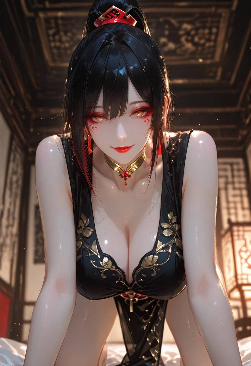 古庙女尸——未尸化版-pixiv插画-作品交流服务