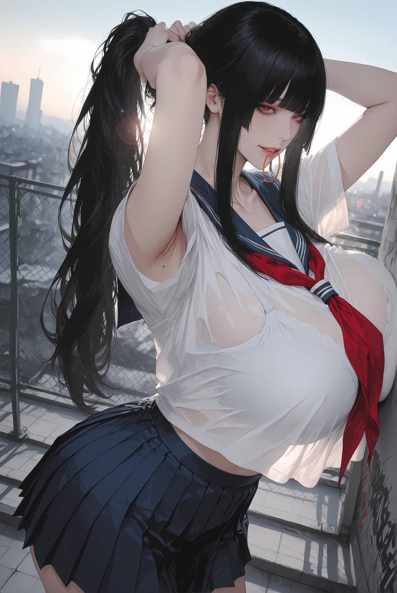 姐姐-pixiv插画-作品交流服务