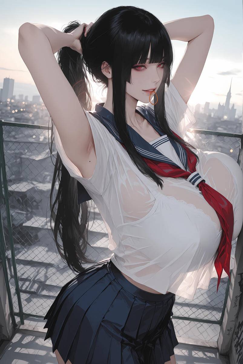 姐姐-pixiv插画-作品交流服务