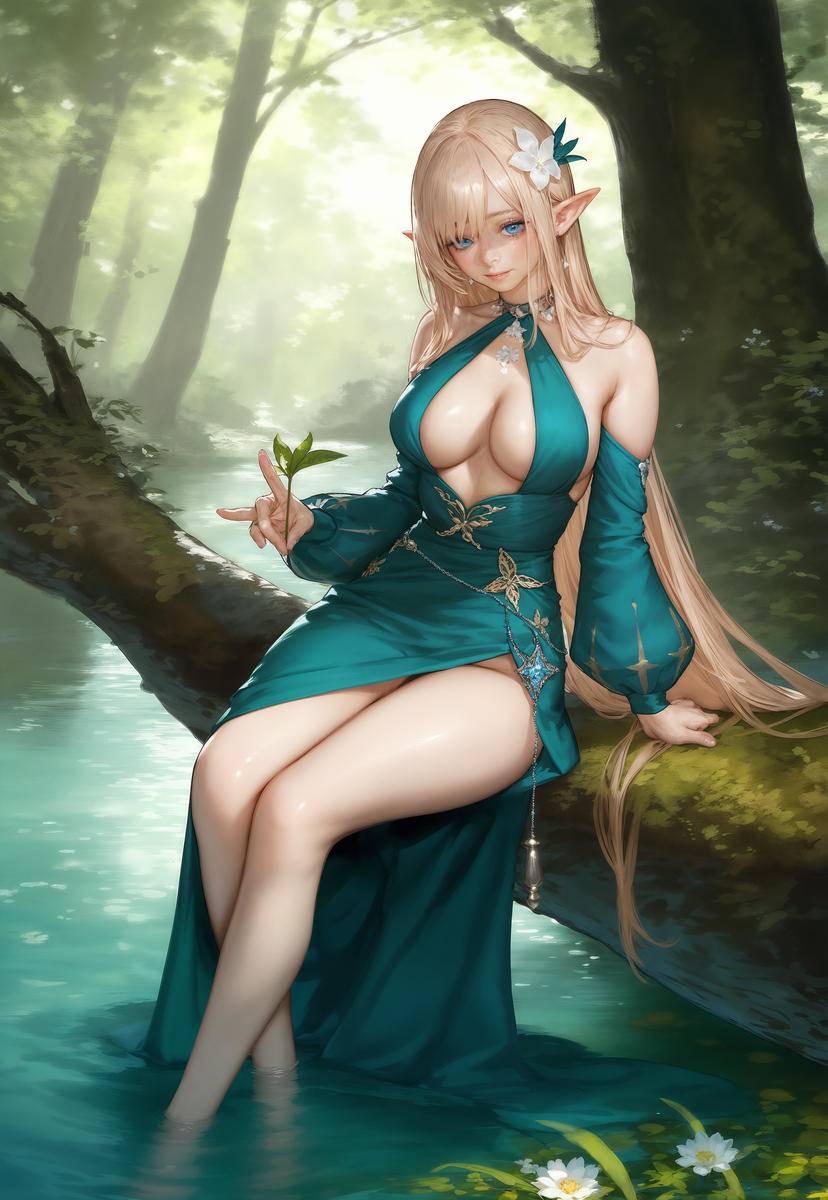 refined elf-pixiv插画-作品交流服务