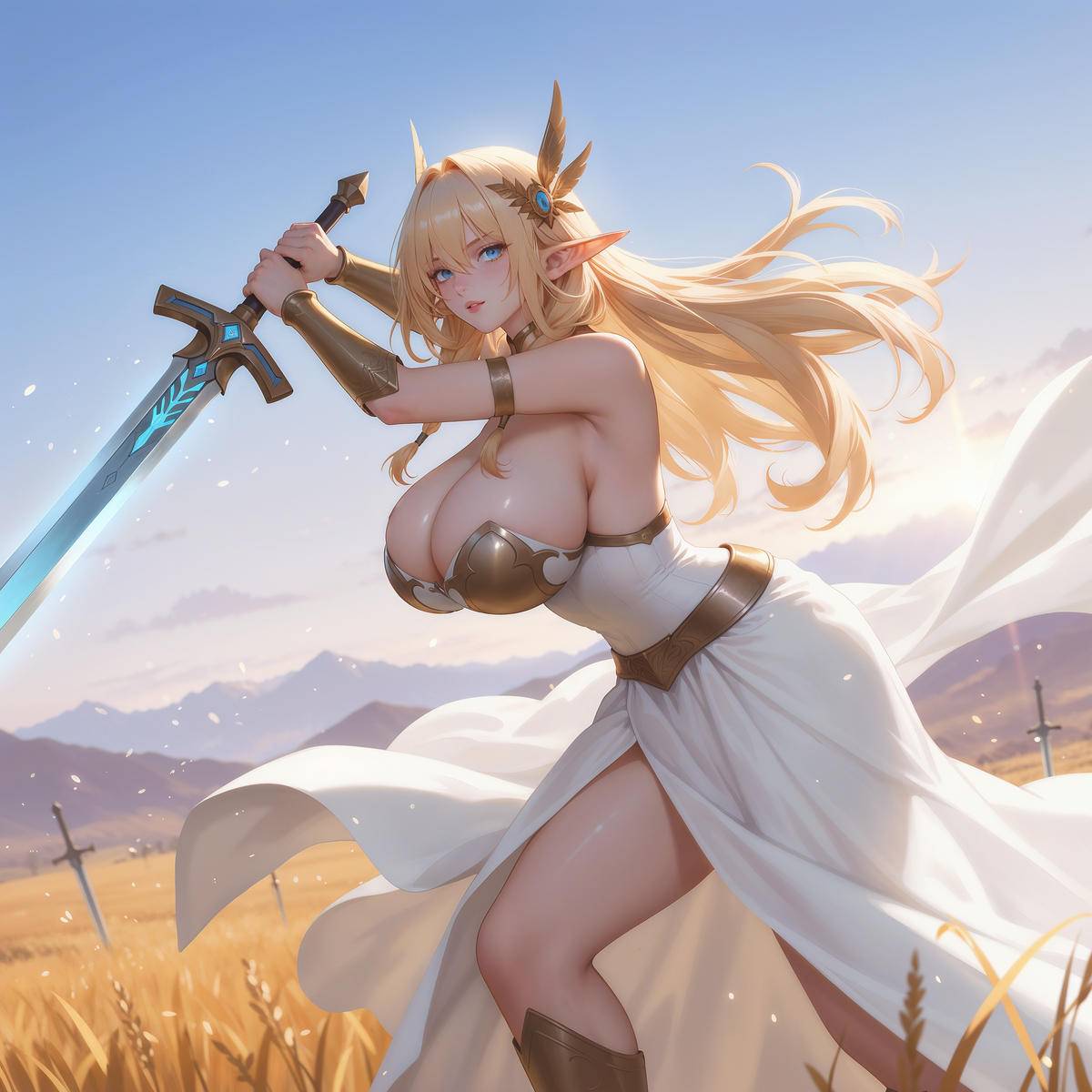 Valkyrie's battle-pixiv插画-作品交流服务
