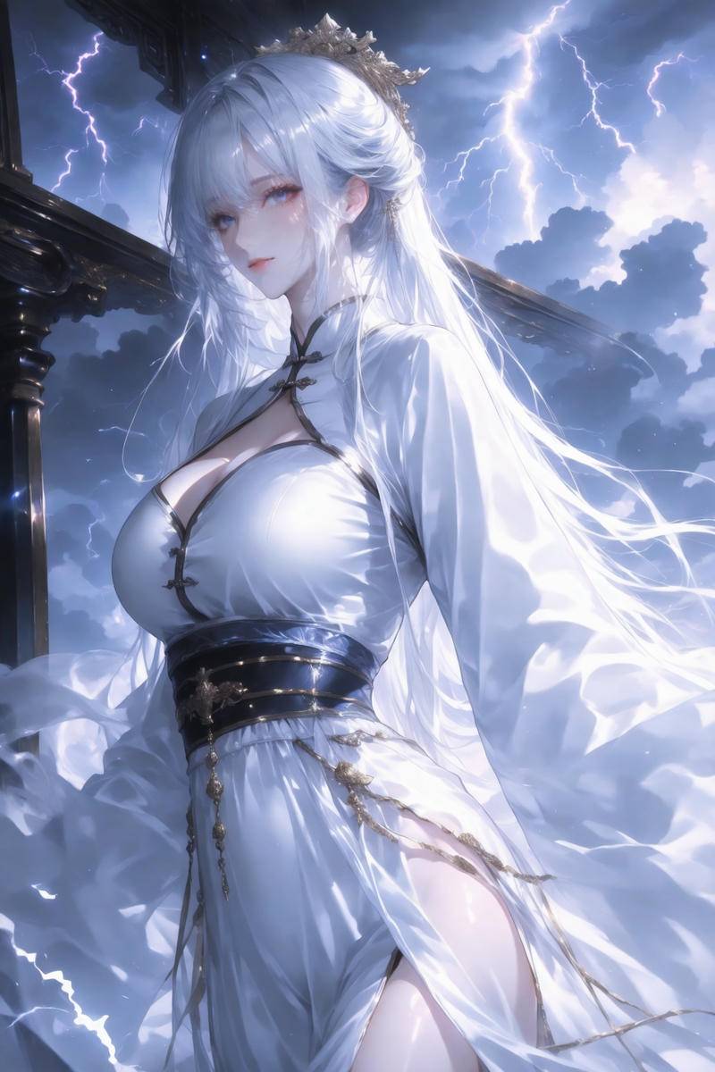 素衣渡劫-pixiv插画-作品交流服务